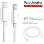 USB Type C Cable 1 m Type C USB to Lightening, Fast Charging & Data Sync Cable