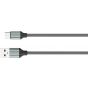 3Boss USB to USB-C Cable, 1 Meter, Grey - A11