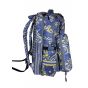 Gharibo Bags School Backpack With Pencil Case For Kids, Art Pattern - Navy