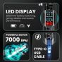 VGR Professional Cord/Cordless Hair Trimmer, Dry, Black -  V-900