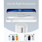 Anker 623 MagGo Magnetic Wireless Charger, 7.5 Watt, 1 USB-C Port, White - B2568321