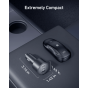 شاحن سيارة انكر نانو، 167.5 وات، 3 منافذ، 2 USB-C وUSB-A، اسود - B2737HA1