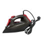 Mienta Red Precision Steam Iron, 2100 Watts, Black and Red - SI181338B