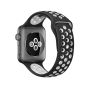Silicone Sport Band for Apple Watch, 42mm-Black and White