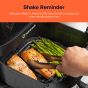 Nutricook Air Fryer, 5.7 Liters, 1700 Watt, Black- AF357V