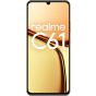 ريلمي C61 بشريحتين، 128 جيجا، رام 6 جيجا، شبكة 4G LTE - ذهبي سباركل