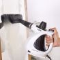 Solac Steam Jet 2.1 Handheld Steam Cleaner, 1050 Watt, Black and White - LV1301