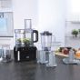 محضر طعام براون بيور ايز بالملحقات، 800 وات، اسود - FP3132 BK