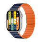 Kieslect Ks Pro Smart Watch - Silver Case and Navy Blue Strap