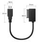 محول SATA بروفيشنال USB 3.0 إلى 13 سن - اسود