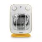 Delonghi Electric Fan Heater, 2000 Watts, Yellow and White - HFS50B20YE