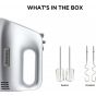 Kenwood Hand Mixer, 450 Watt, White - HMP30.A0SI