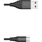 كابل شحن ريفرسونج الفا اس بموصل USB فئة A الى مايكرو USB، طوله 1 متر، اسود - CM32