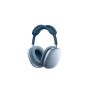 Max Wireless Over Ear Headphones with Microphone - Blue