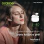 Oraimo FreePods 3 Wireless Earphones with Microphone, White- OEB-104D