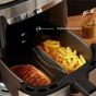 Tefal Easy Fry & Grill XXL Air Fryer, 6.5 Liters, 1800 Watt, Black and Silver - EY801D15