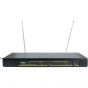 نظام ميكروفون لاسلكي لان، اسود - Lwm-618C