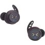 JBL Under Armor Flash Earbuds, IPX4 Sweat and Waterproof, Black - UAJBLFLASHBLKAM