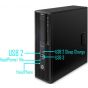 Hp Z240 SFF Tower PC, Intel Core i7-6700, 1 TB HDD, 8 GB RAM, Intel Graphics, DOS - Black