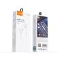 Vidvie Wired Earphones, White- HS662 