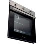 Kenwood Built-in Gas Oven, 60CM, 71 Liters, Black and Stainless Steel - OVG60.000SS