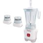 Moulinex Genuine Blender with 2 Grinders, 400 Watt, White - LM2421EG