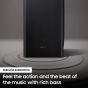 Samsung 2.1ch Wireless Soundbar, Black - HW-T450