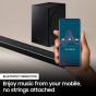 Samsung 2.1ch Wireless Soundbar, Black - HW-T450