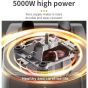 Sokany Countertop Blender with Mill, 5000W, 2.5 Liters, Black - SK-666