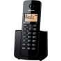 Panasonic Digital Cordless Phone with Handset, Black - KX-TGB110
