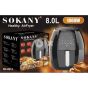 اير فراير سوكاني، 8 لتر، 1800 وات، أسود - SK-8014