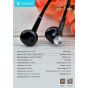 Celebrat In Ear Wireless Earphone with Microphone, Black - A16