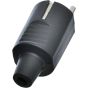 G-Power Rocket Male Plug, 16A, Black - GP129