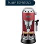 Delonghi Dedica Espresso Coffee Machine, Red - EC685.R