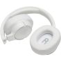 JBL Tune Wireless Over Ear Headphones, White - 750BTNC