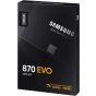 Samsung 870 EVO Internal Solid State Drive, 500GB, Black - MZ-7E500BW