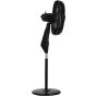 Tefal Anti-mosquito Repellent Stand Fan With Remote Control, 16 Inch, Black - VG4135EE
