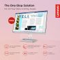 Lenovo L-Series L27i-40 27 Inch FHD IPS Ultraslim Monitor, 100Hz, ‎Cloud Grey - 67ABKAC4IN