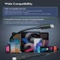 Ravpower USB-C Charging and Sync Cable, 1 Meter, Black - RP-CB1021