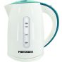 MediaTech Electric Kettle, 1.7 Liters, White - Mt-K199