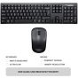 Lenovo 100 Wireless Combo Keyboard and Mouse - Black