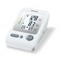 Beurer Upper Arm Blood Pressure Monitor, White/Grey - BM 26