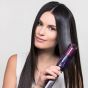 Babyliss IPro Steam Wet and Dry Hair Straightener, Purple - ST395E