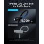 Anker Prime USB-C Charging and Data Transfer Cable, 240 Watt, 3.3 Feet, Black - A84N0