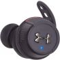 JBL Under Armor Flash Earbuds, IPX4 Sweat and Waterproof, Black - UAJBLFLASHBLKAM