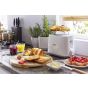 Philips Daily Collection Toaster, 2 Slices, 900 Watt, White- HD2581