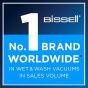 Bissell CrossWave C6 Bagless Vacuum Cleaner, 250 Watt, Black - 3566N 