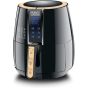 Black + Decker AerOfry Air Fryer, 1500 Watt, 4 Liters, Black - AF400
