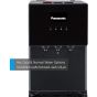 مبرد مياه باناسونيك، ساخن وبارد وفاتر، 3 حنفية، اسود - SDM-WD3438BG