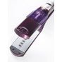 Babyliss IPro Steam Wet and Dry Hair Straightener, Purple - ST395E